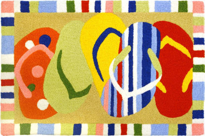 Picture of Multi-Colored Sandals  Jellybean Rug®