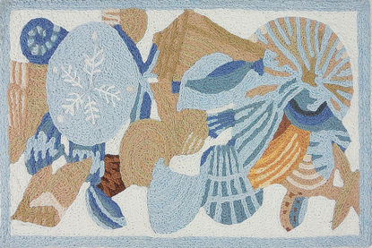 Picture of Shells & Coral  Jellybean Rug®