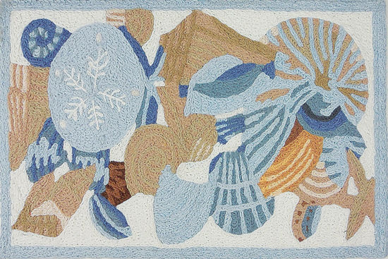 Picture of Shells & Coral  Jellybean Rug®