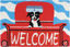 Picture of Welcome Pup  Jellybean Rug®