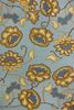 Picture of Jacobean Floral Spa Blue  58" X 78"