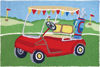 Jellybean Golfing A Round Garden Decor 21 x 33 in Washable Accent Rug
