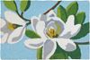 Jellybean Magnolia Time Garden Decor 21 x 33 in Washable Accent Rug