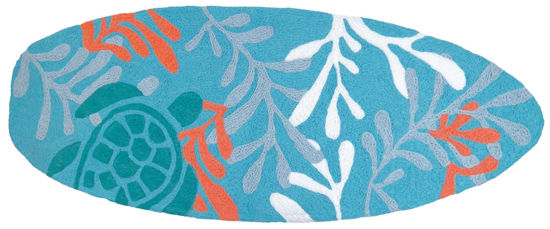 Picture of Surfboard -  Turtle  Jellybean Rug®