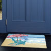Jellybean Mai Tai Coastal Decor 21 x 33 in Washable Accent Rug