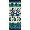 Picture of Blue & Green Ikat - 21" X 54"