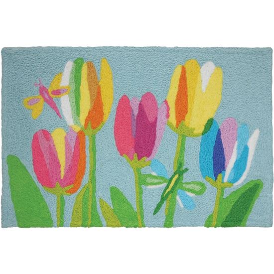 Picture of Tulips & Dragonflies