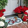 Holiday Biking, Jellybean Seasonal Accent Rugs Room Shot