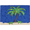 Holiday Palm Tree Jellybean Coast Holiday Accent Rug 