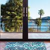 Picture of Blue & Green Ikat Runner