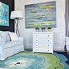 Picture of Watercolor Blue Blossom 8' x 10'