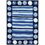 Picture of Coastal Stripes and Shells  8' x 10'