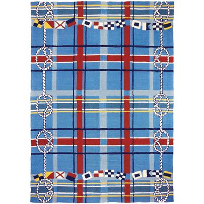 Picture of Nautical Plaid 5' x 7'