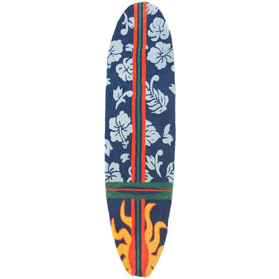 Picture of Surfboard Hawaiian Navy