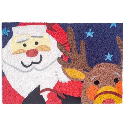 Picture of Santa and Rudolph