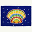 Picture of Painted Clam Shell Jellybean Rug®