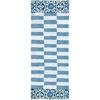 Picture of Subway Tile With Medallion Runner