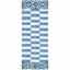Picture of Subway Tile With Medallion Runner