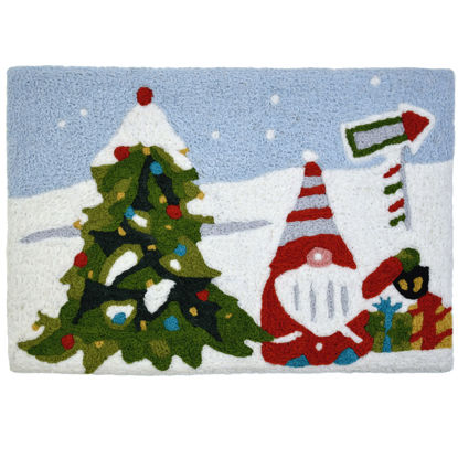 Picture of Christmas Gnome Jellybean Rug®