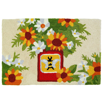 Picture of Honey Bee Tin Can Jellybean Rug®