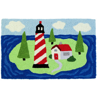 Picture of Island Lighthouse Jellybean® Rug