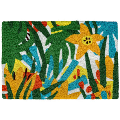 Picture of Palm & Flower Thatch Jellybean Rug®