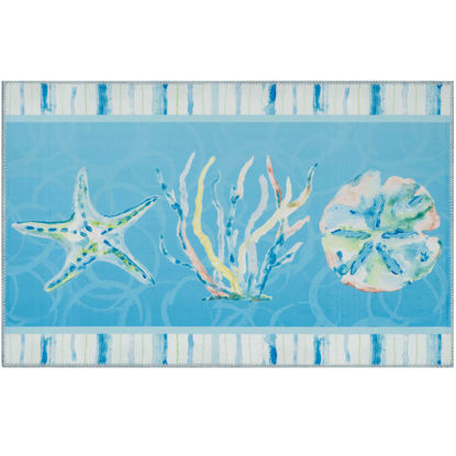 Picture of Turquoise Sea Olivia's Home Rug