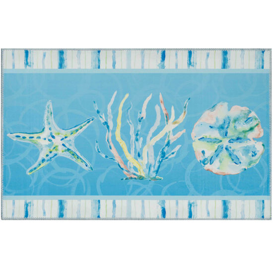Picture of Turquoise Sea Olivia's Home Rug