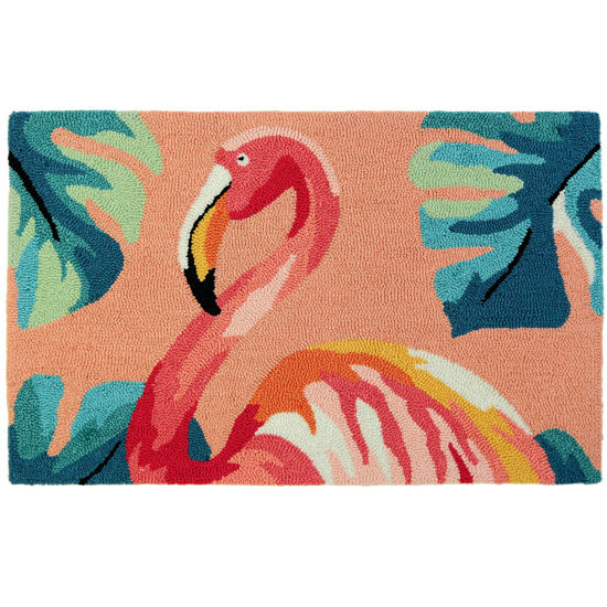 Picture of Flamingo Splash on Coral