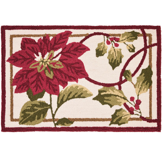 Picture of Holiday Trim Homefires Accent Rug