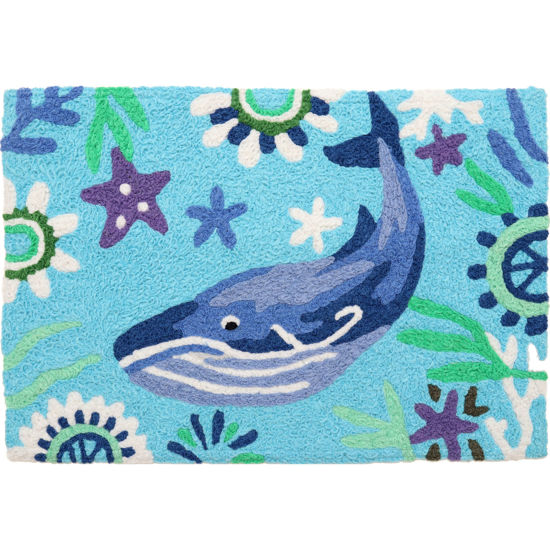 Picture of Whale Sea Creature Jellybean® Rug