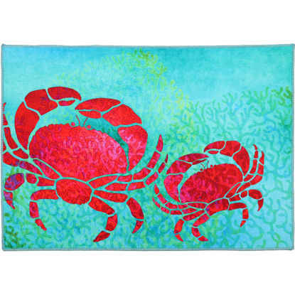 Picture of Red Crab Tapestry Olivia's Room Rug