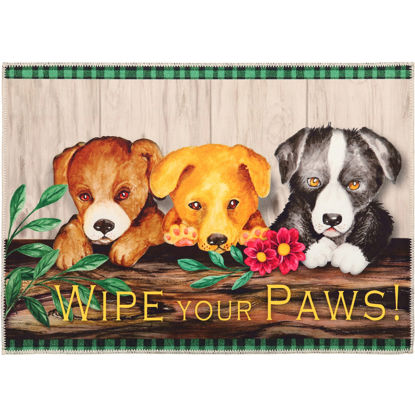 Picture of Wipe Your Paws Olivia's Home Rug