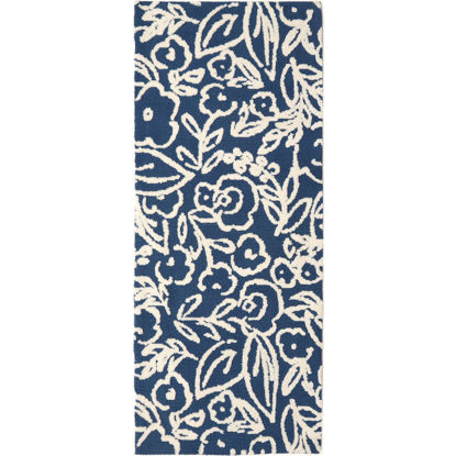 Picture of Fab Floral Blue Spaces Rug