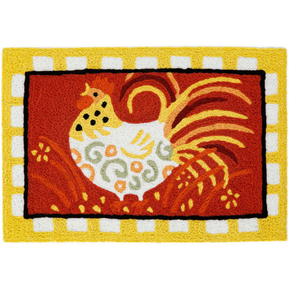 Picture of Kitchen Cock-a-Doodle Jellybean® Rug