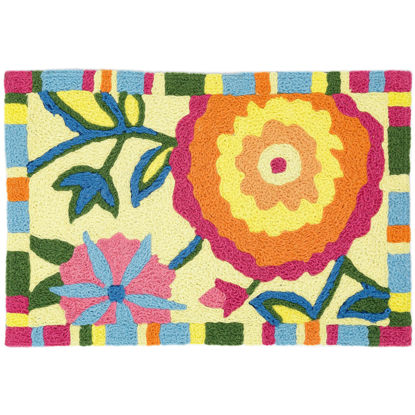 Picture of Summertime Flowers Jellybean® Rug