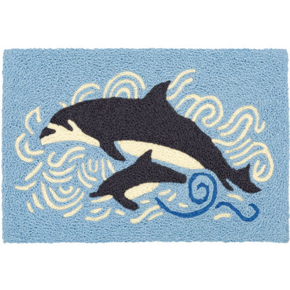 Picture of Dolphin's Way Jellybean® Rug