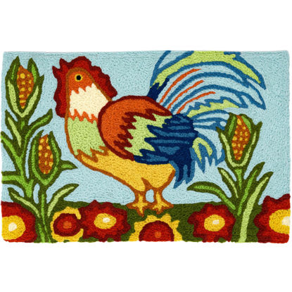 Picture of Country Rooster Jellybean® Rug