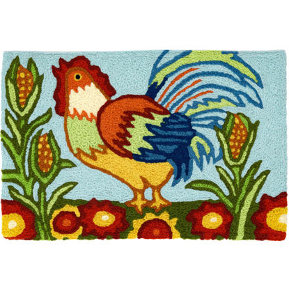 Picture of Country Rooster Jellybean® Rug