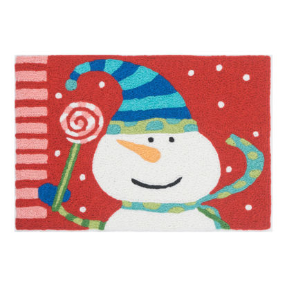 Picture of Snowman & Lollipop Jellybean® Rug