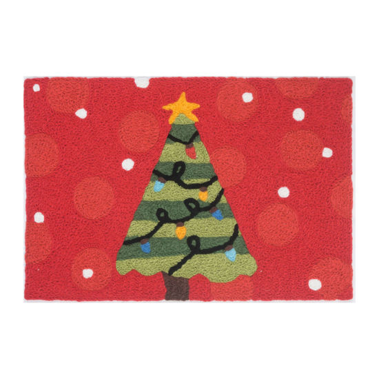 Picture of Christmas Tannenbaum Jellybean® Rug