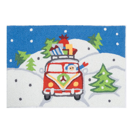 Picture of Santa's Peace Van Jellybean® Rug