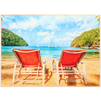 Picture of Marigot Bay Machine Washable Olivia's Home™ Accent Rug