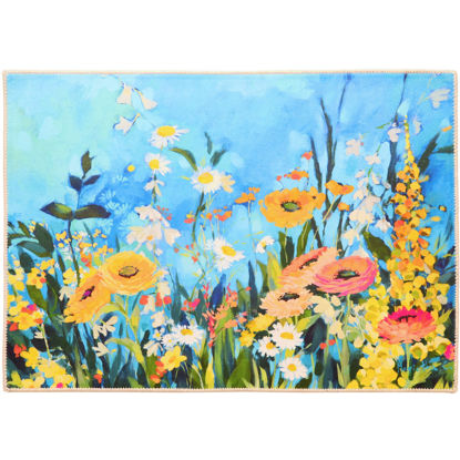 Picture of Wildflower Prairie Machine Washable Olivia's home Rug