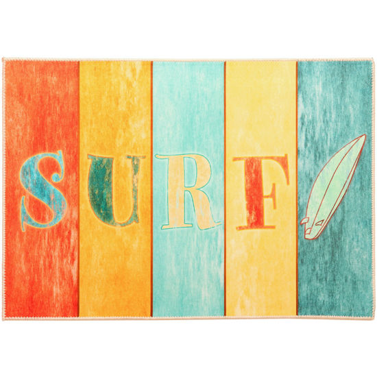 Picture of Surf Machine Washable Olivia's home Rug