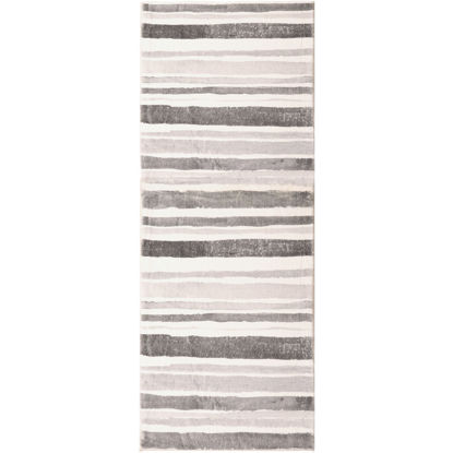 Picture of Driftwood Stripes Cozy Living Rug