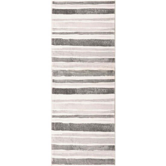 Picture of Driftwood Stripes Cozy Living Rug