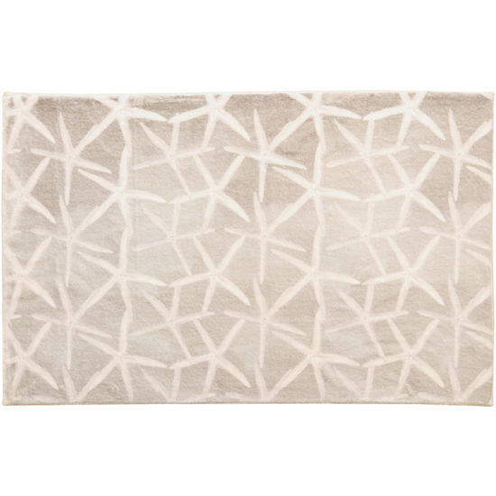 Picture of Starfish Toss Cozy Living Rug