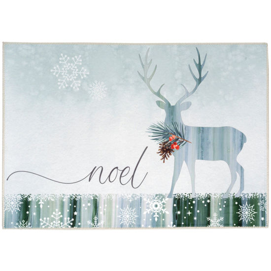 Picture of Noel Deer Olivia's Home Rug- NEW