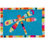 Picture of Striped Dragonfly Jellybean® Accent Rug